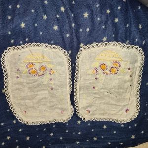 Hand embroidered linens